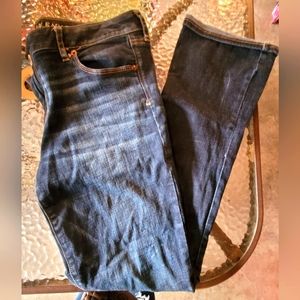 American eagle super stretch skinny kick jeans size 16